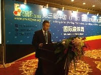 理光（中國）投資公司生產(chǎn)型打印事業(yè)部產(chǎn)品市場經(jīng)理唐顯濤